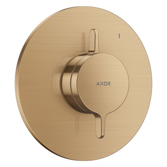 Hansgrohe AXOR One Mischer Unterputz, 29,5l/min, für 1 Verbraucher, Brushed Bronze