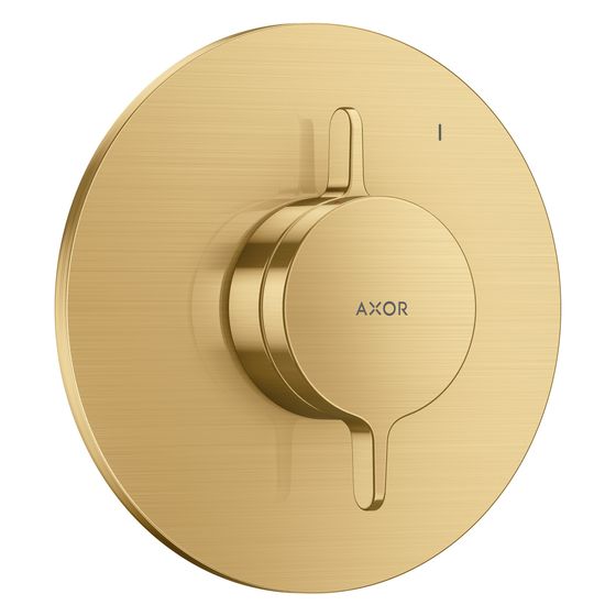 Hansgrohe AXOR One Mischer Unterputz, 29,5l/min, für 1 Verbraucher, Brushed Gold Optic