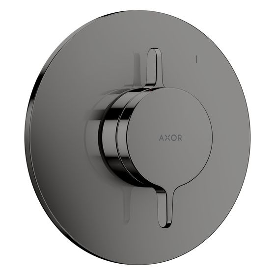 Hansgrohe AXOR One Mischer Unterputz, 29,5l/min, für 1 Verbraucher, Polished Black Chrome