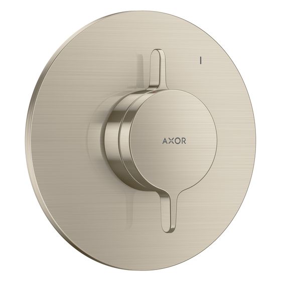Hansgrohe AXOR One Mischer Unterputz, 29,5l/min, für 1 Verbraucher, Brushed Nickel