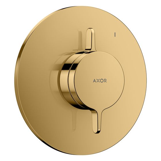 Hansgrohe AXOR One Mischer Unterputz, 29,5l/min, für 1 Verbraucher, Polished Gold Optic