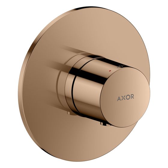 Hansgrohe AXOR One Thermostat, 59l/min, DN 20, Unterputz, Polished Red Gold