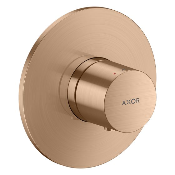 Hansgrohe AXOR One Thermostat, 59l/min, DN 20, Unterputz, Brushed Red Gold
