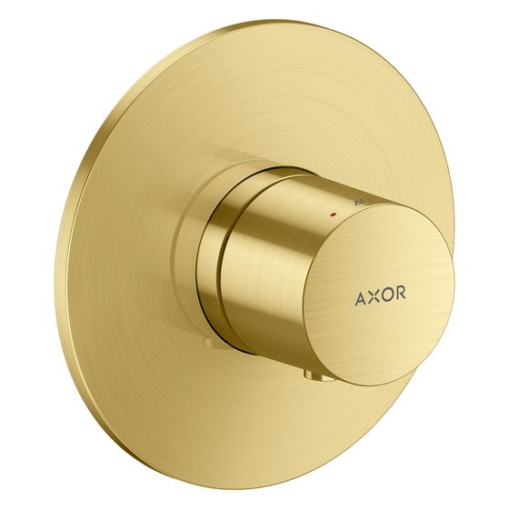 Hansgrohe AXOR One Thermostat, 59l/min, DN 20, Unterputz, Brushed Brass