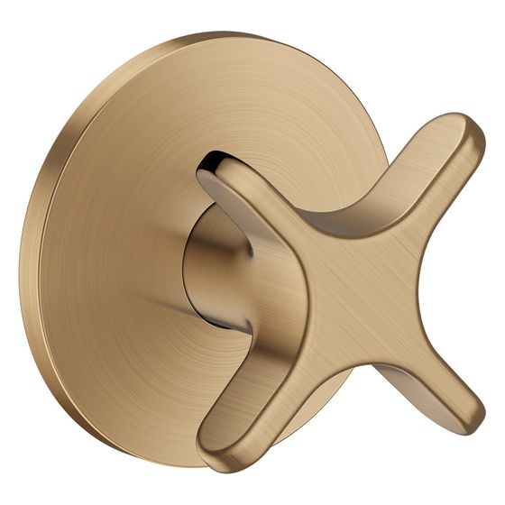 Hansgrohe AXOR One Absperrventil Unterputz, Kreuzgriff, DN 15/DN 20, Brushed Bronze