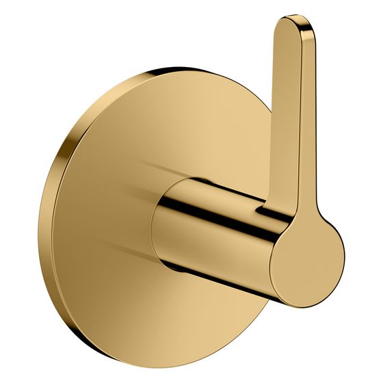 Hansgrohe AXOR One Absperrventil Unterputz, Hebelgriff, DN 15/DN 20, Polished Gold Optic