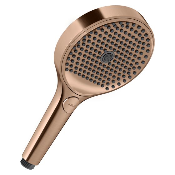 Hansgrohe AXOR ShowerSolutions Handbrause 130mm, 5,5l/min, 3jet EcoSmartPlus, Brushed Red Gold