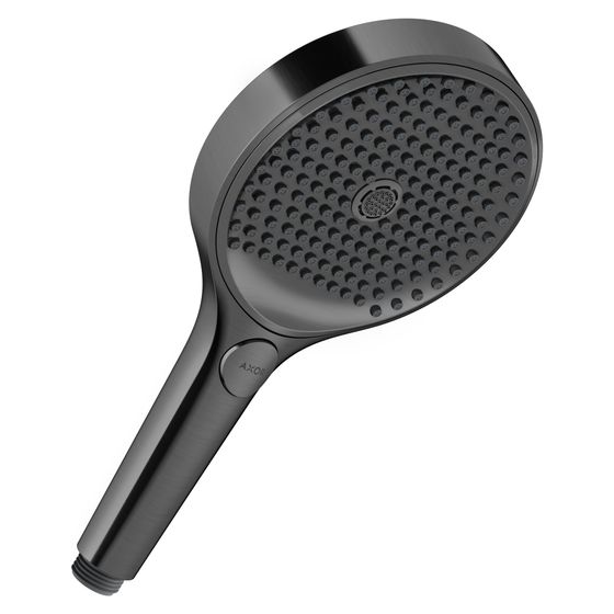 Hansgrohe AXOR ShowerSolutions Handbrause 130mm, 5,5l/min, 3jet EcoSmartPlus, Brushed Black Chrome
