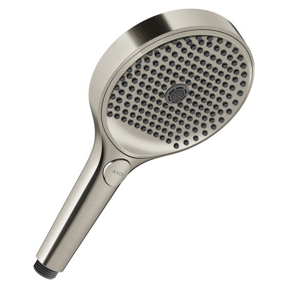 Hansgrohe AXOR ShowerSolutions Handbrause 130mm, 5,5l/min, 3jet EcoSmartPlus, Edelstahl Optic