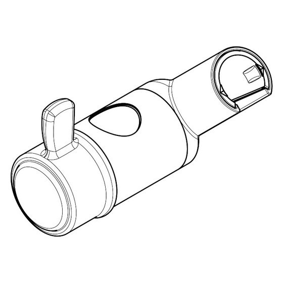 Hansgrohe AXOR Schieber für Montreux, Chrom, 98723000