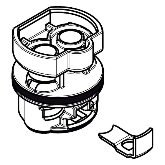 Hansgrohe AXOR Adapter für Kartusche, 92186000