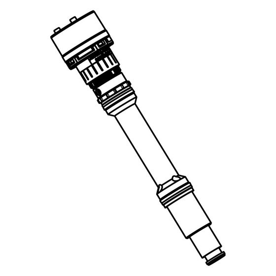 Hansgrohe AXOR Absperreinheit inkl. Umsteller für Starck Organic Wannenthermostat, 92220000