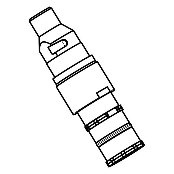 Hansgrohe AXOR Absperreinheit für Starck Organic, 98302000