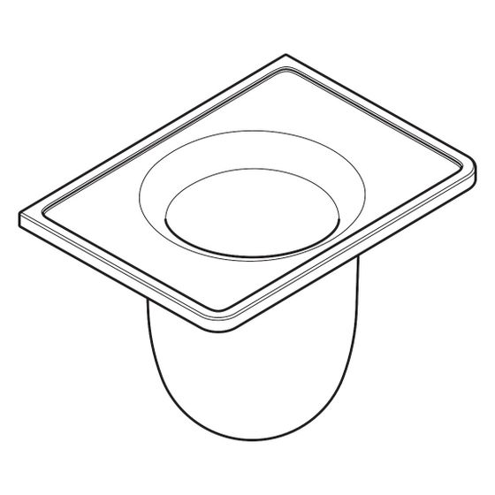 Hansgrohe AXOR WC-Bürstenbecher, 92438000