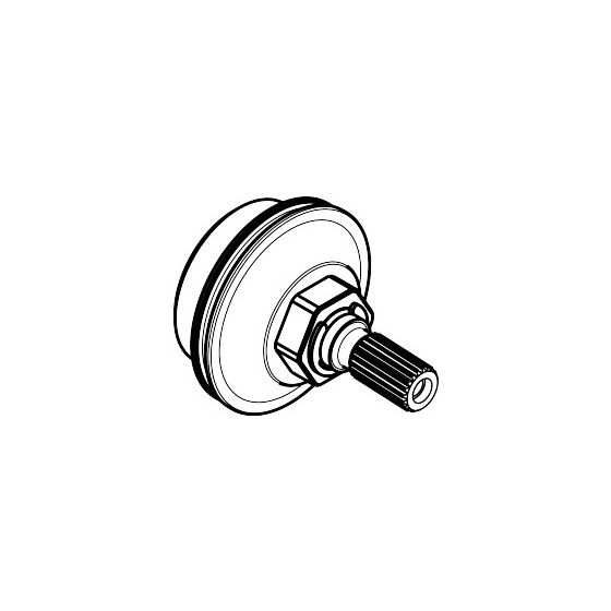 Hansgrohe AXOR Rosettenbefestigung für Citterio M Unterputzventil, 98512000