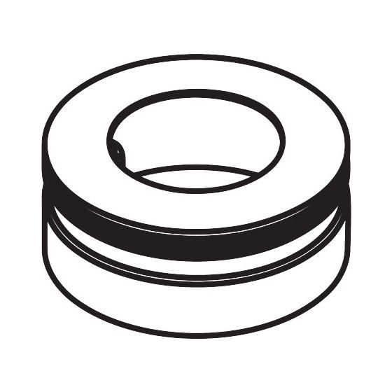 Hansgrohe AXOR Abdeckring für Citterio Waschtischmischer Highriser J27, Chrom, 97466000