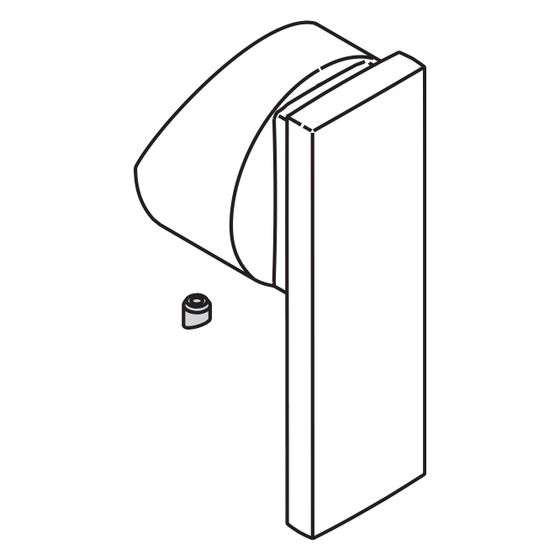 Hansgrohe AXOR Griff für Citterio, geschraubt, 39491000