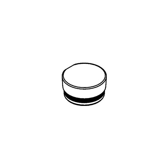 Hansgrohe AXOR Abdeckkappe für Citterio Thermostat, Chrom, 98906000