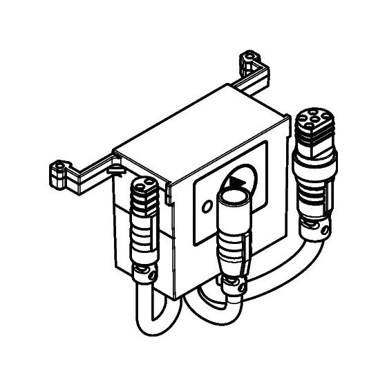 Hansgrohe AXOR Steuergerät für Waschtischmischer Elektronik Unterputz, 95947000