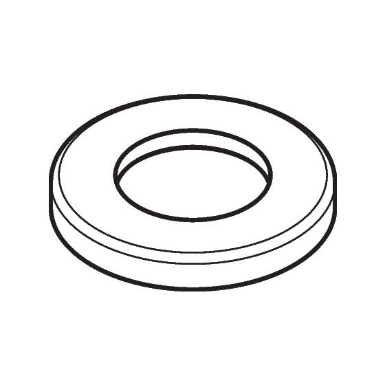 Hansgrohe AXOR Rosette für Citterio 4-Loch Wannenarmatur, Durchmesser 70mm Chrom, 97779000