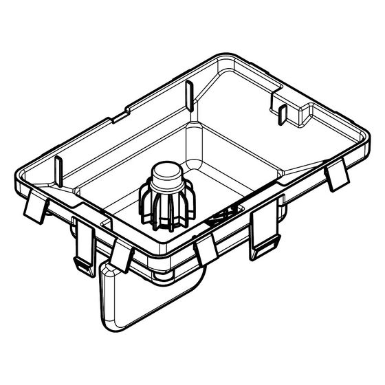 Hansgrohe AXOR Pumpe für Lotionsspender, Edelstahl Optic, 93321800