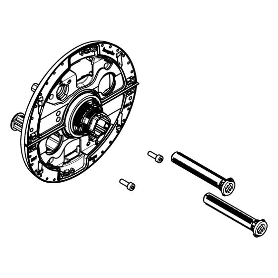 Hansgrohe Trägerrosette für AXOR T42 iBoxNext, rund, 87780000