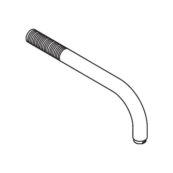 Hansgrohe AXOR Auslauf für Uno F-Set 2-Loch Waschtischarmatur, 160mm, 97369000