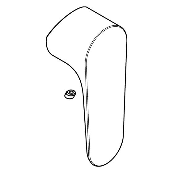 Hansgrohe AXOR Griff für Citterio M Waschtischmischer UP, Chrom, 34097000