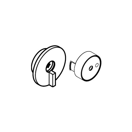 Hansgrohe AXOR Adapter für Taster, 93398000