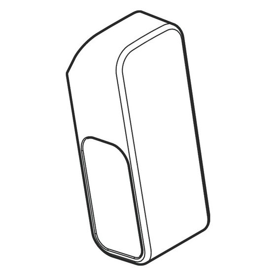 Hansgrohe AXOR Griff für Urquiola Wannen-/Brausenmischer, Chrom, 11493000