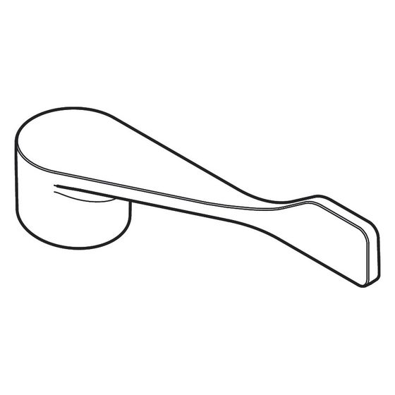 Hansgrohe AXOR Griff für Citterio Spültischmischer, Chrom, 39891000