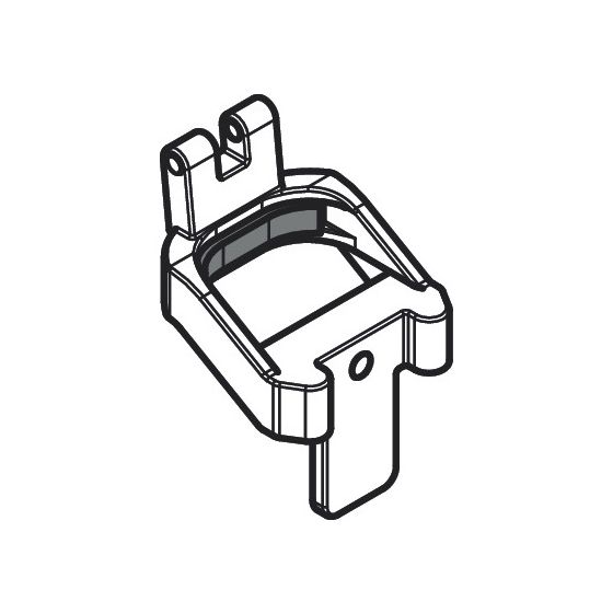 Hansgrohe AXOR Schieber für Citterio, Chrom, 93442000