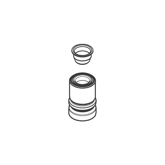 Hansgrohe AXOR Luftdüsen-Set für Starck Kopfbrause, 95802000