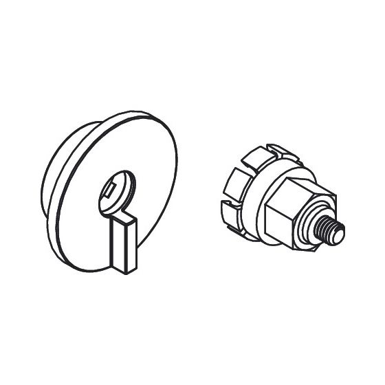 Hansgrohe AXOR Montagehilfe für Thermostatmodul, 93487000