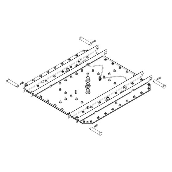 Hansgrohe AXOR Strahlkörper für Showerheaven, 970x970mm, 95675000