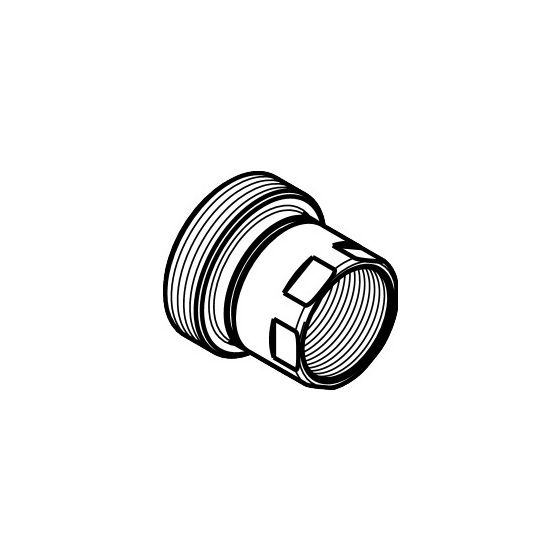 Hansgrohe AXOR Hülse für Citterio M Waschtischmischer, Chrom, 98958000