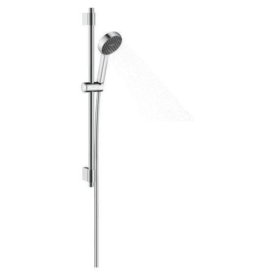Hansgrohe Activera Select S Brauseset, 2jet EcoSmart, Handbrause 95mm, Brausestange 714mm, Chrom