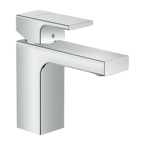 hansgrohe Waschtischmischer 100 Vernis Shape ohne Ablaufgarnitur chrom