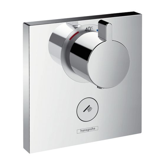 hansgrohe Thermostat Unterputz ShowerSelect Highflow Fertigset 1 Verbraucher/1 Ausgang chrom