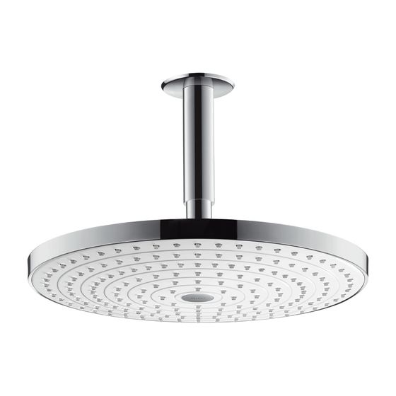 hansgrohe Kopfbrause Raindance Select S 300 2jet 300mm Deckenmontage weiß/chrom