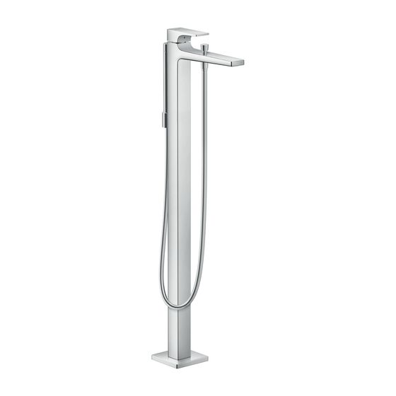 hansgrohe Wannenmischer Metropol Fertigset zur Bodenmontage chrom