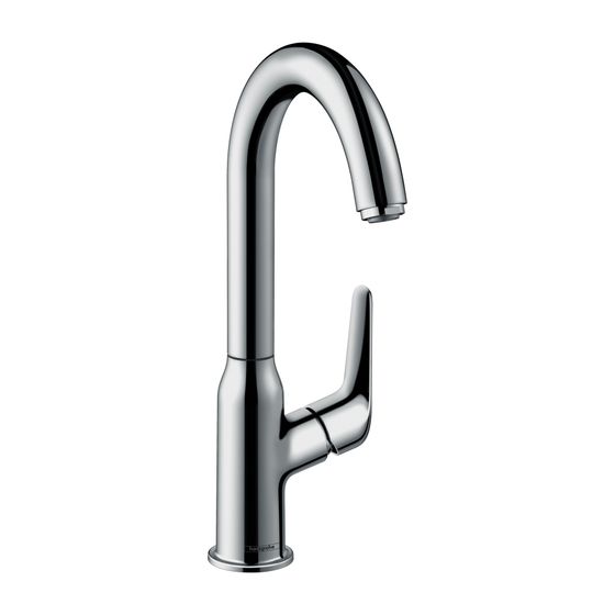 hansgrohe Waschtischmischer 240 Novus chrom Schwenkauslauf