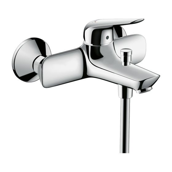 hansgrohe Wannenmischer Aufputz Novus chrom