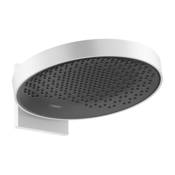 hansgrohe Kopfbrause Rainfinity 360 1jet Wandmontage mattweiß