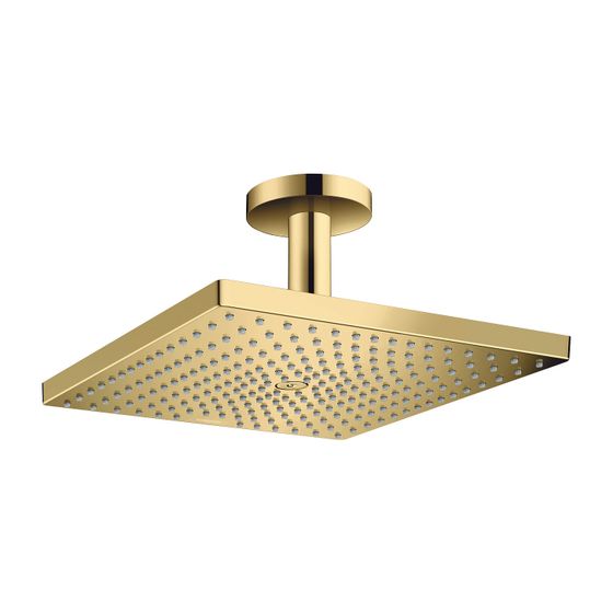 hansgrohe Kopfbrause Raindance E 300 1jet Deckenmontage gold gebürtstet