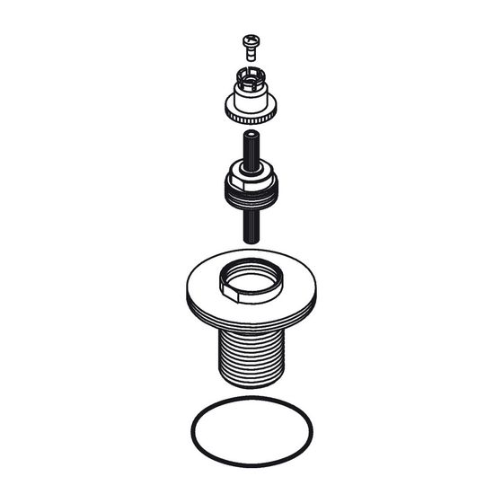 Hansgrohe AXOR Spannflansch für Absperrventil, 97656000