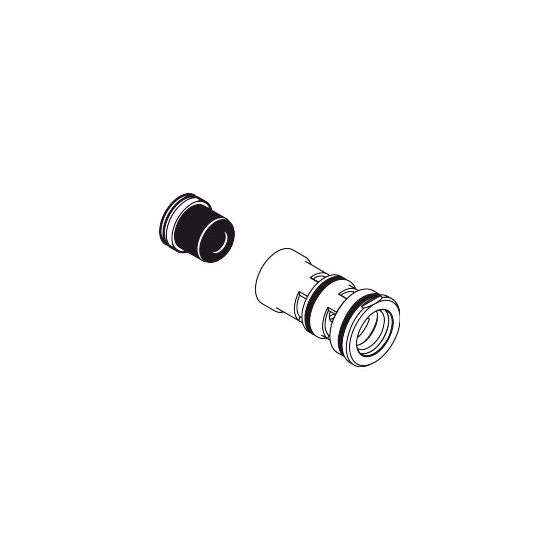 Hansgrohe AXOR Adapterbuchsen-Set, Schalldämpfer, 97254000