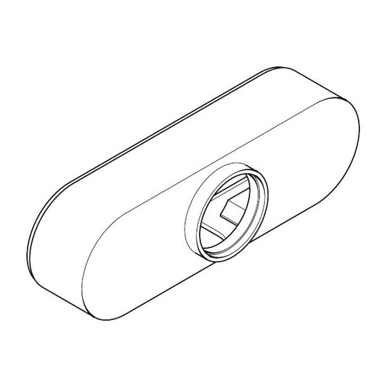 Hansgrohe AXOR Abdeckhaube für Wannen- u. Brausenmischer Aufputz, gelb, 13983480