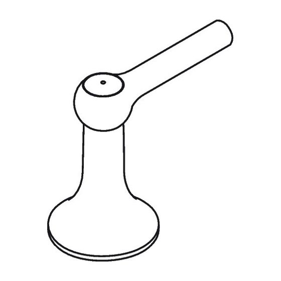 Hansgrohe AXOR Griff für Terrano Kaltwasserseite, Chrom, 37296000