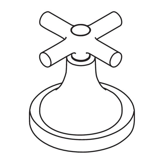 Hansgrohe AXOR Kreuzgriff für Terrano, Chrom, 37995000